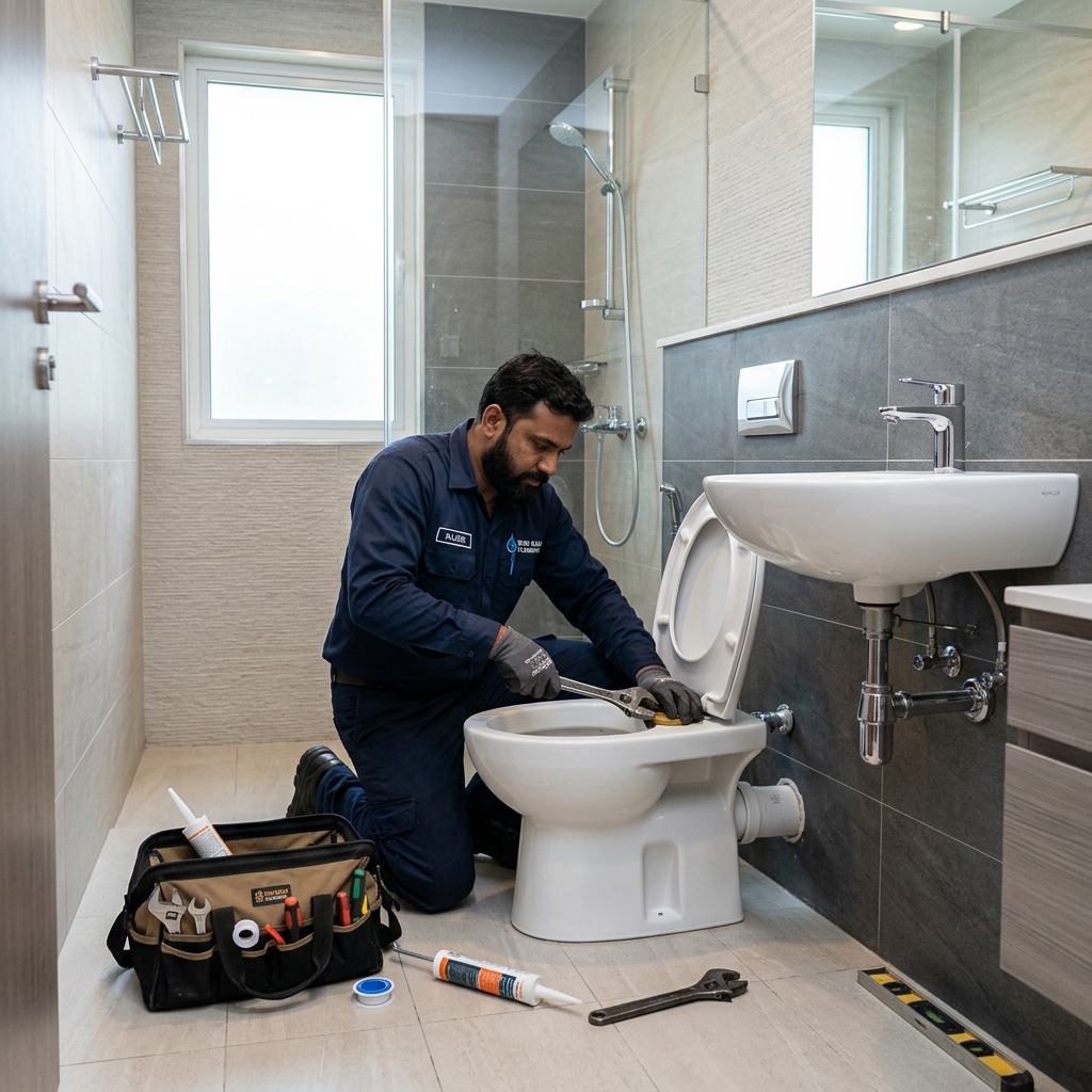 Complete bathroom fitting Hyderabad
