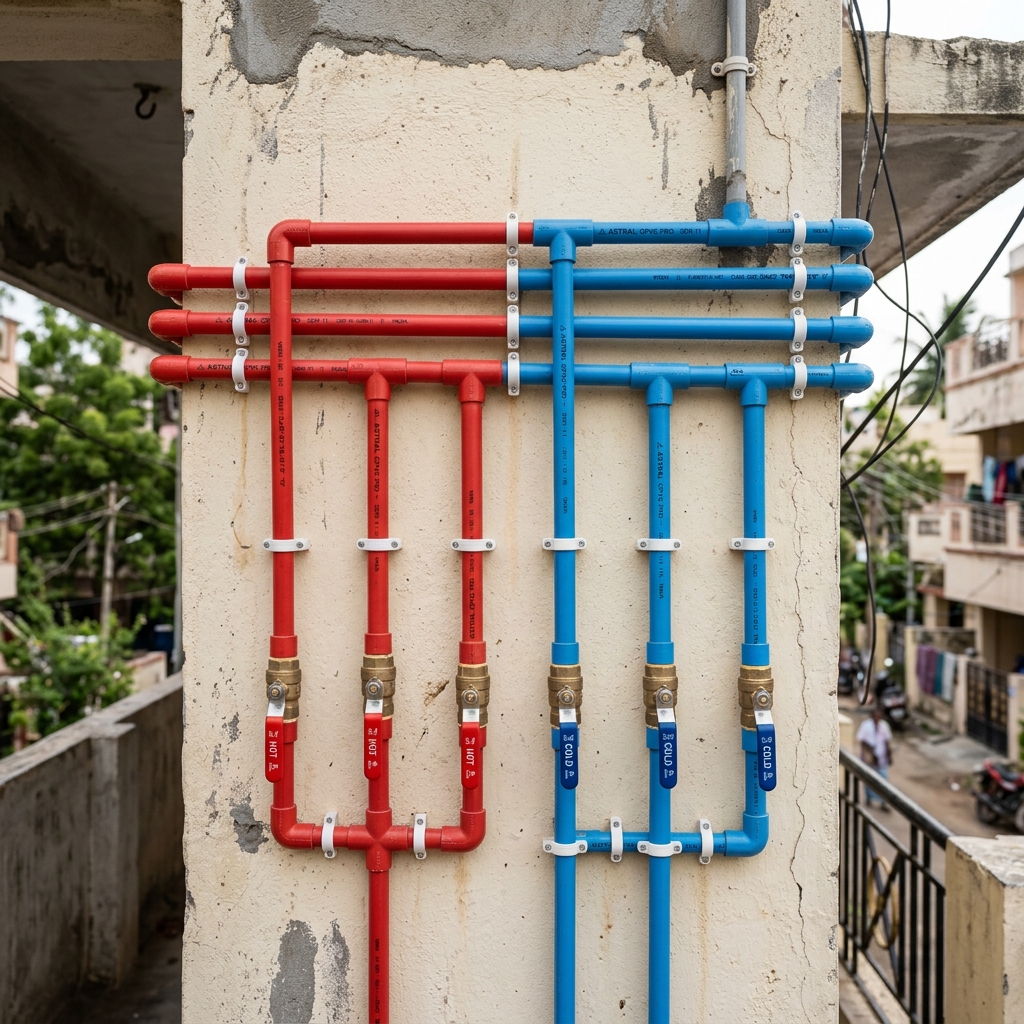 CPVC pipe installation Hyderabad
