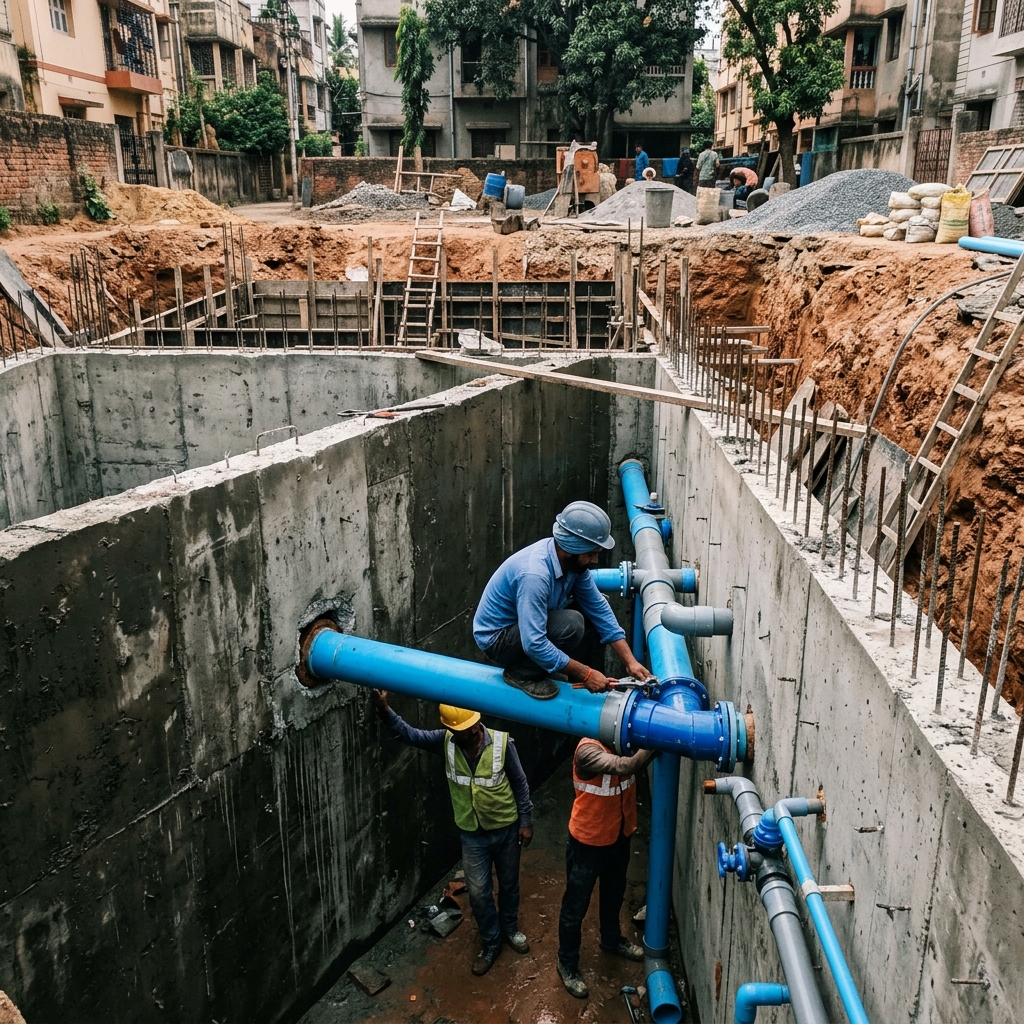Underground sump tank Hyderabad